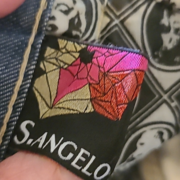 S Angelo "Letrico" blue Jeans sz 33"x31". 10" rise.(#886). - Picture 6 of 15